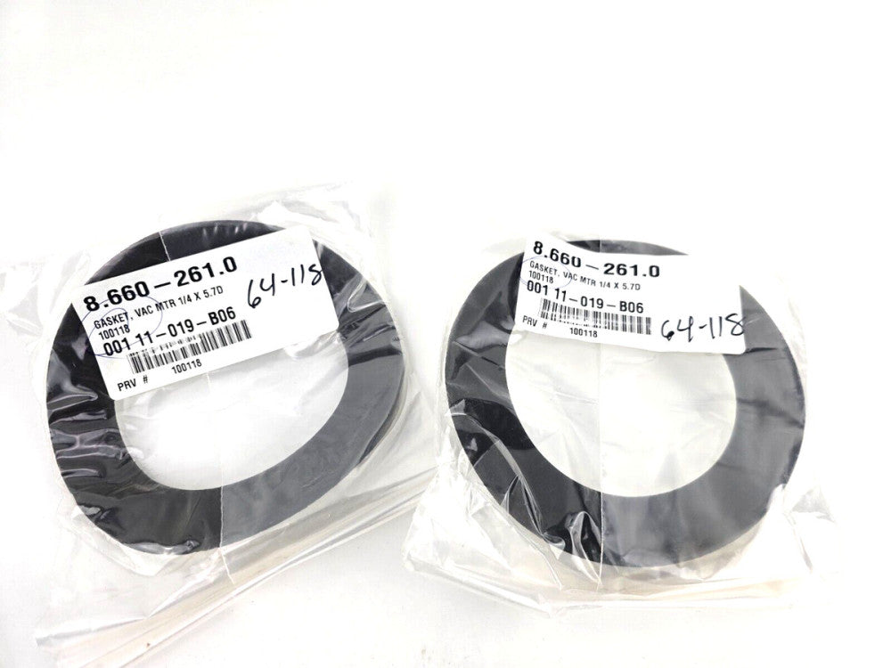 2pcs Tennant 100118 Vacuum Motor Gasket EX-CAN-10 EX-SC-1020