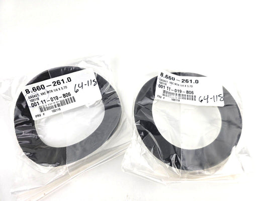 2pcs Tennant 100118 Vacuum Motor Gasket EX-CAN-10 EX-SC-1020