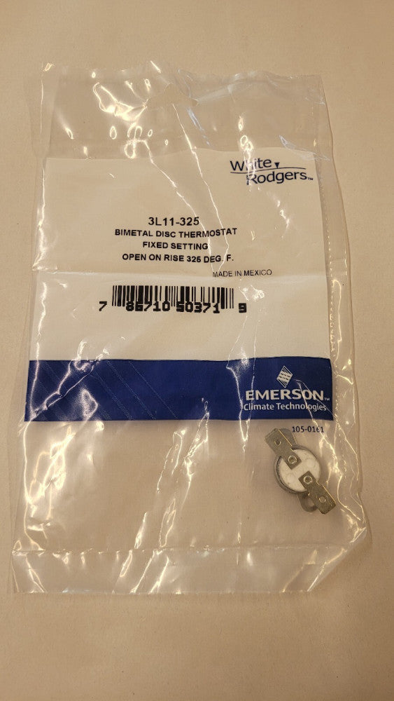 New Emerson White-Rogers 3L11-325 Bimetal Disc Thermostat 325F