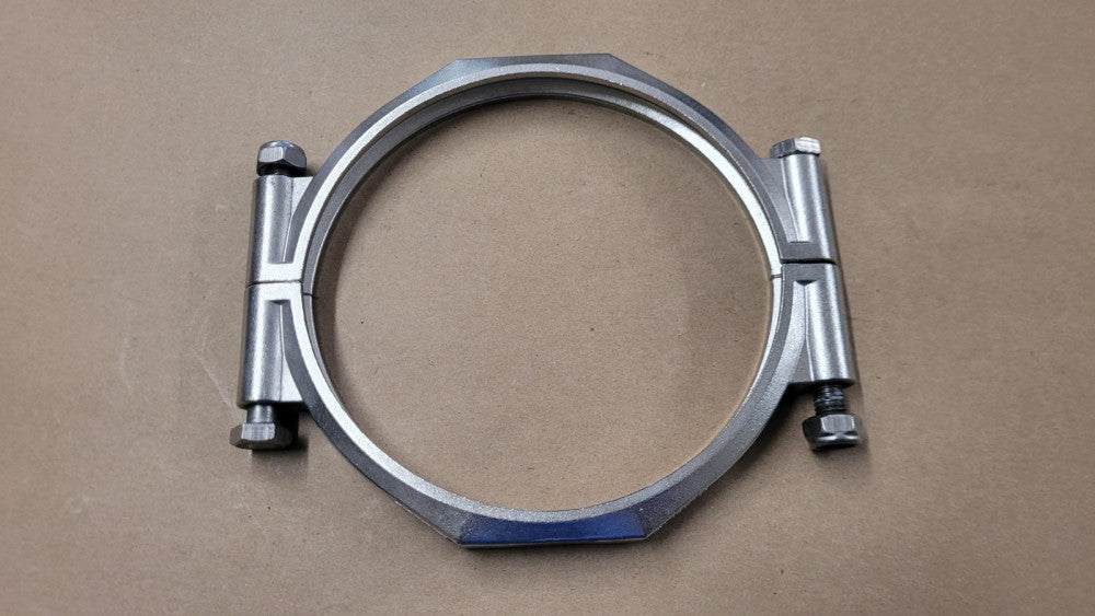 TU 170/150 05/14M 6" Tube Stainless Steel Sanitary Fitting Clamp