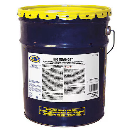 Zep 41535 Degreaser, 5 Gal Drum, Liquid, Orange