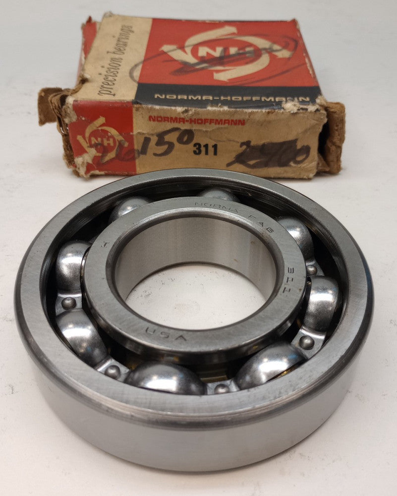 Norma Hoffmann 311 Ball Bearing Deep Groove 55mm ID X 120mm OD X 29mm W