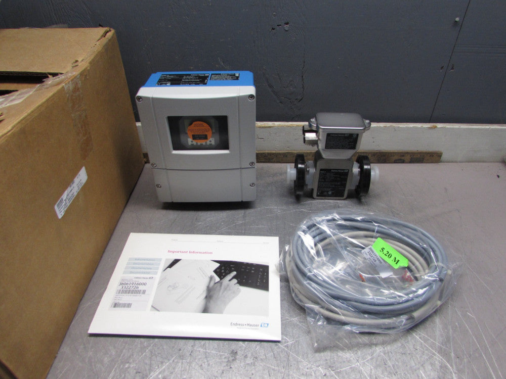NEW! Endress+Hauser 53H02-3HC5/0 ,ProMass H, , 1/2" 150, PFA /VITON ,MAKE OFFER!
