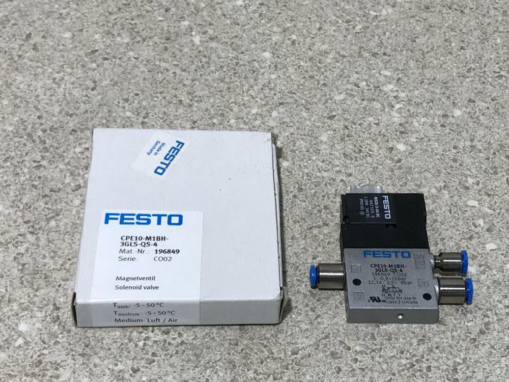 Festo CPE10-M1BH-3GLS-QS-4 NEW