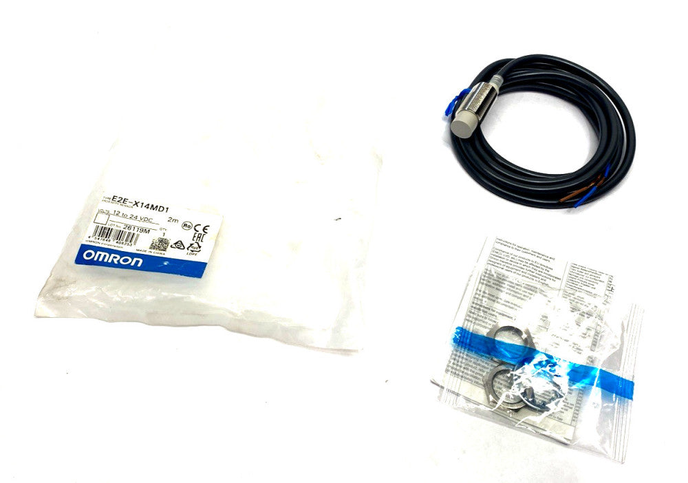 Omron E2E-X14MD1 Proximity Sensor 12-24VDC 2m