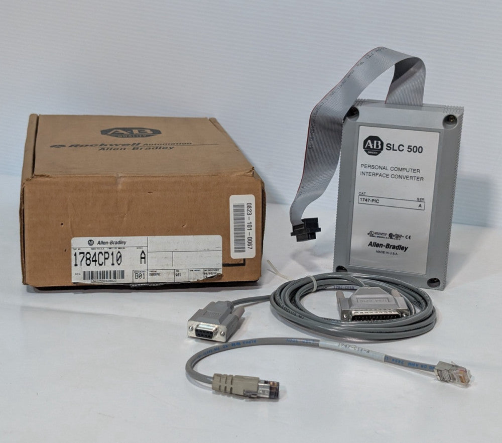 Allen-Bradley 1747-PIC, 1784CP10,  SLC-500 PC Interface Converter Kit, USA Made