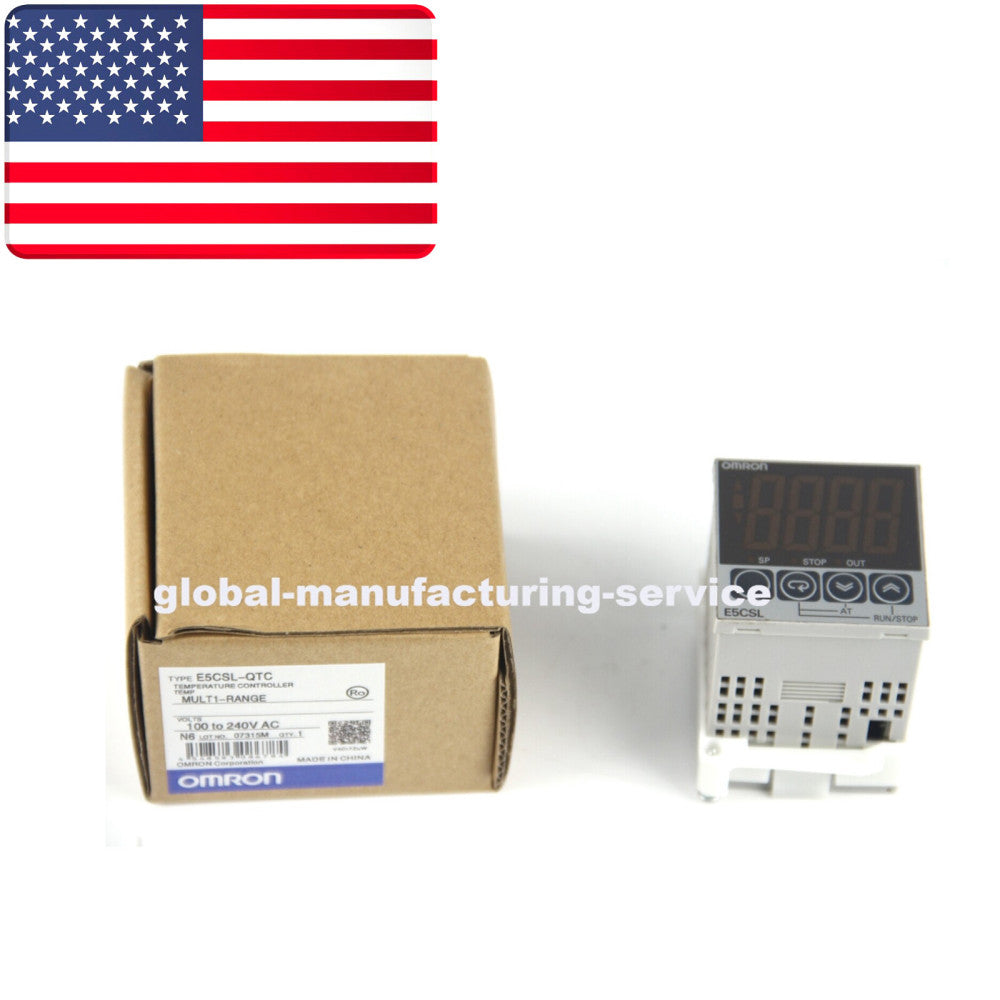 Omron Temperature Controller E5CSL-QTC 100-240VAC New In Box NIB - US Stock