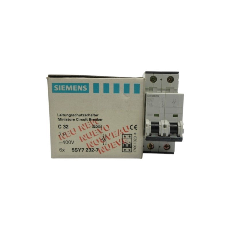 SIEMENS 5SY7232-7 400V 32A (PKG OF 6) NSMP