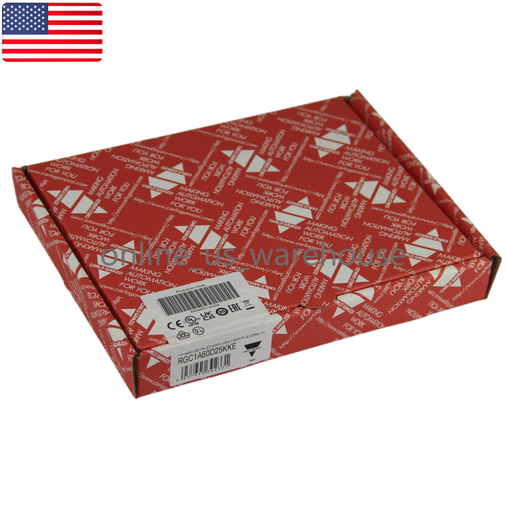 One Brand New CARLO GAVAZZI RGC1A60D25KKE Solid State Relay
