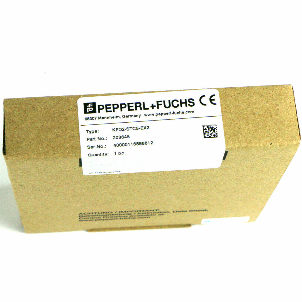 One Brand New Pepperl+Fuchs safety barrier KFD2-STC5-EX2