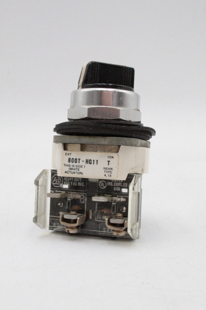 Allen-Bradley 800T-HG11 2-Position Selector Switch