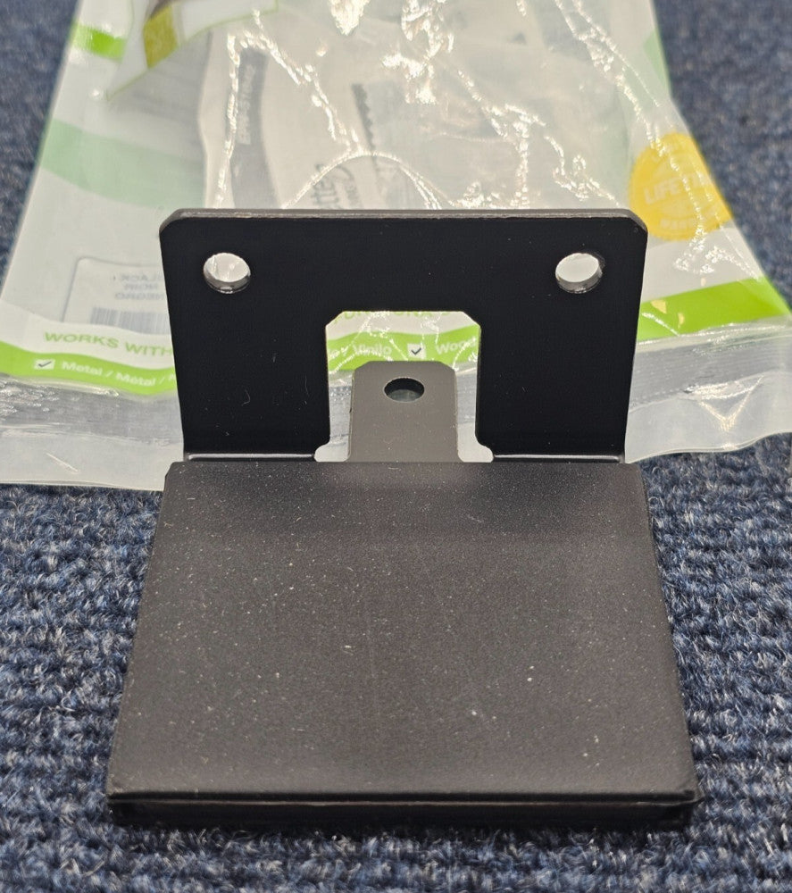 Barrette 73014321: Outdoor Living Gate Stop Steel Black w Hex Screws