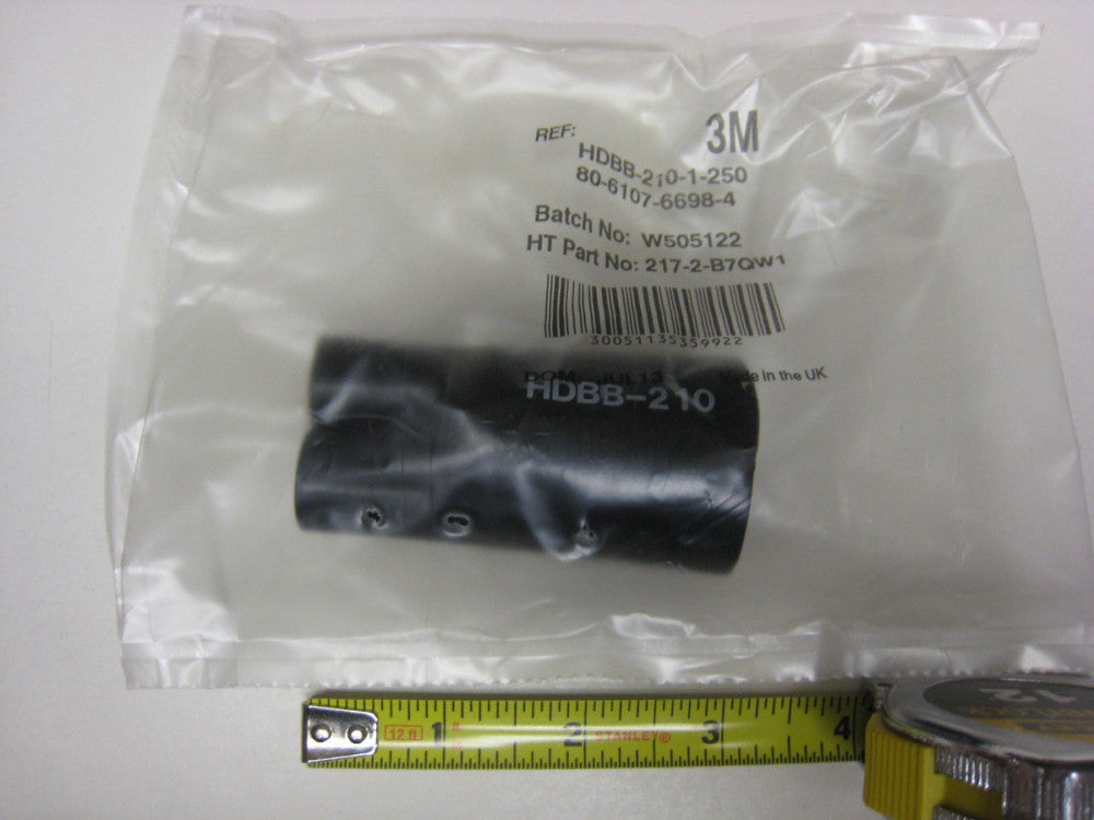2pc - 3M HEAT SHRINKABLE vCABLE BREAKOUT BOOT HDBB-210-1-250 3M#  80-6107-6698-4