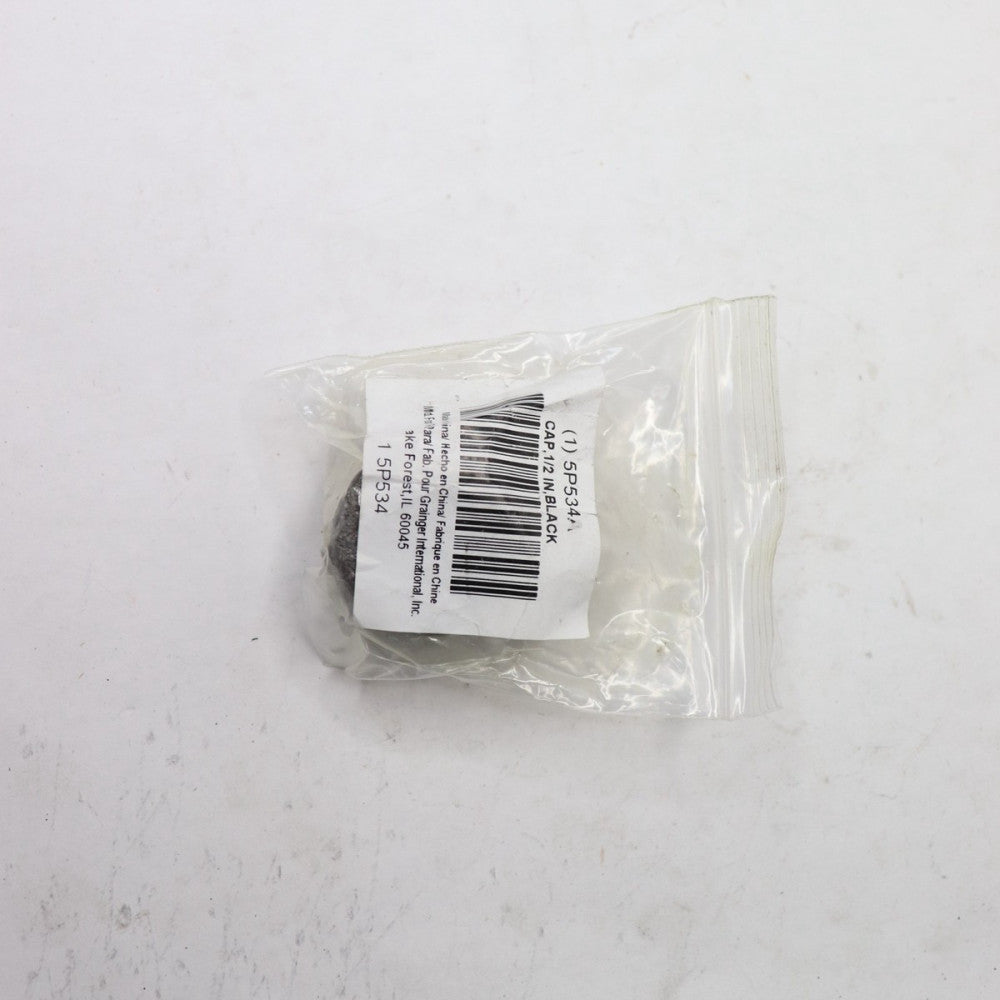 Malleable Iron Cap Black 1/2" FNPT 5P534