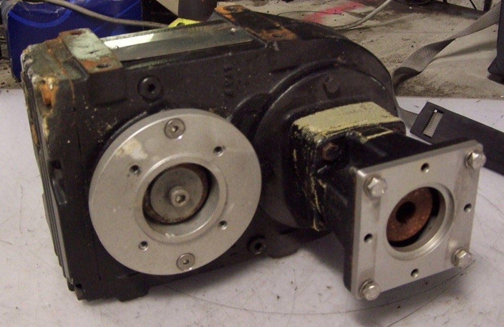 SEW EURORIVE FAZ37 AQA80/3 PARALLEL HELICAL GEARMOTOR 20:1 RATIO 1/2" BORE