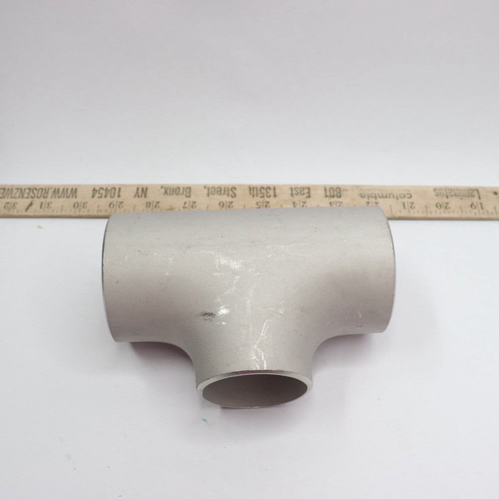 Tru-Flow Buttweld Reducing Tee 304 Stainless Steel Schedule 40 2-1/2" X 2"