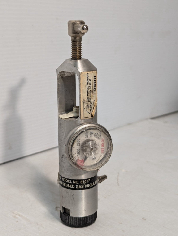 B&F Medical 81017 Compressed Oxygen Gas Regulator