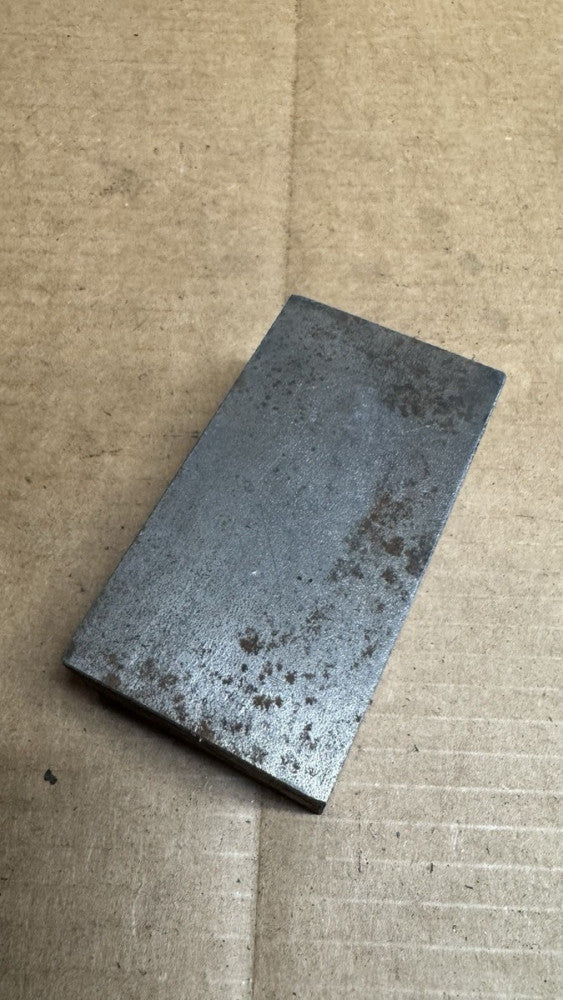1.5" x 2.5" x 4.5" Cold Rolled Steel Block – Reclaimed Metal Stock