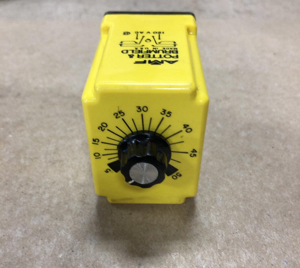 NEW POTTER & BRUMFIELD CGB-38-70050M 120 VAC TIME DELAY RELAY