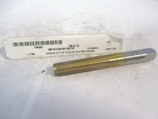 (R127097C-S) 1/8-27 NPT 2-1/8" OAL 5 Flutes TiCN HSS Interrupted Thread Pipe Tap