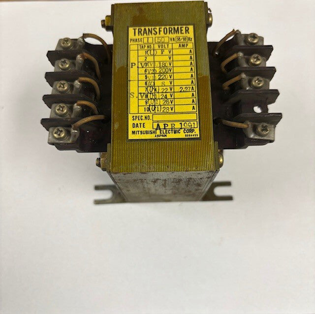 MITSUBISHI BT-4523 TRANSFORMER 1PH 50VA 50/60HZ