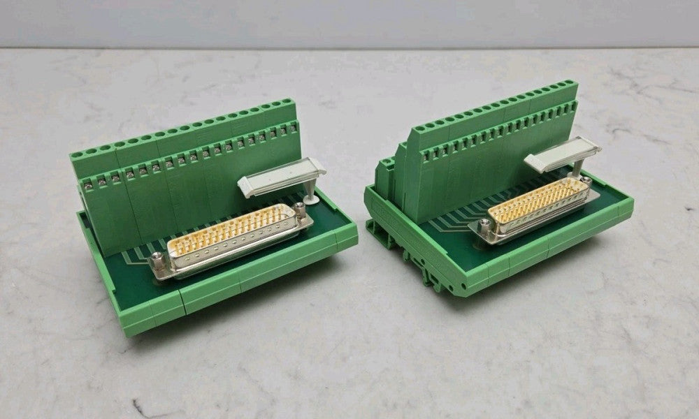 2 Pk Phoenix Contact FLKMS-D50 SUB/S Interface Module Varioface Breakout Board 