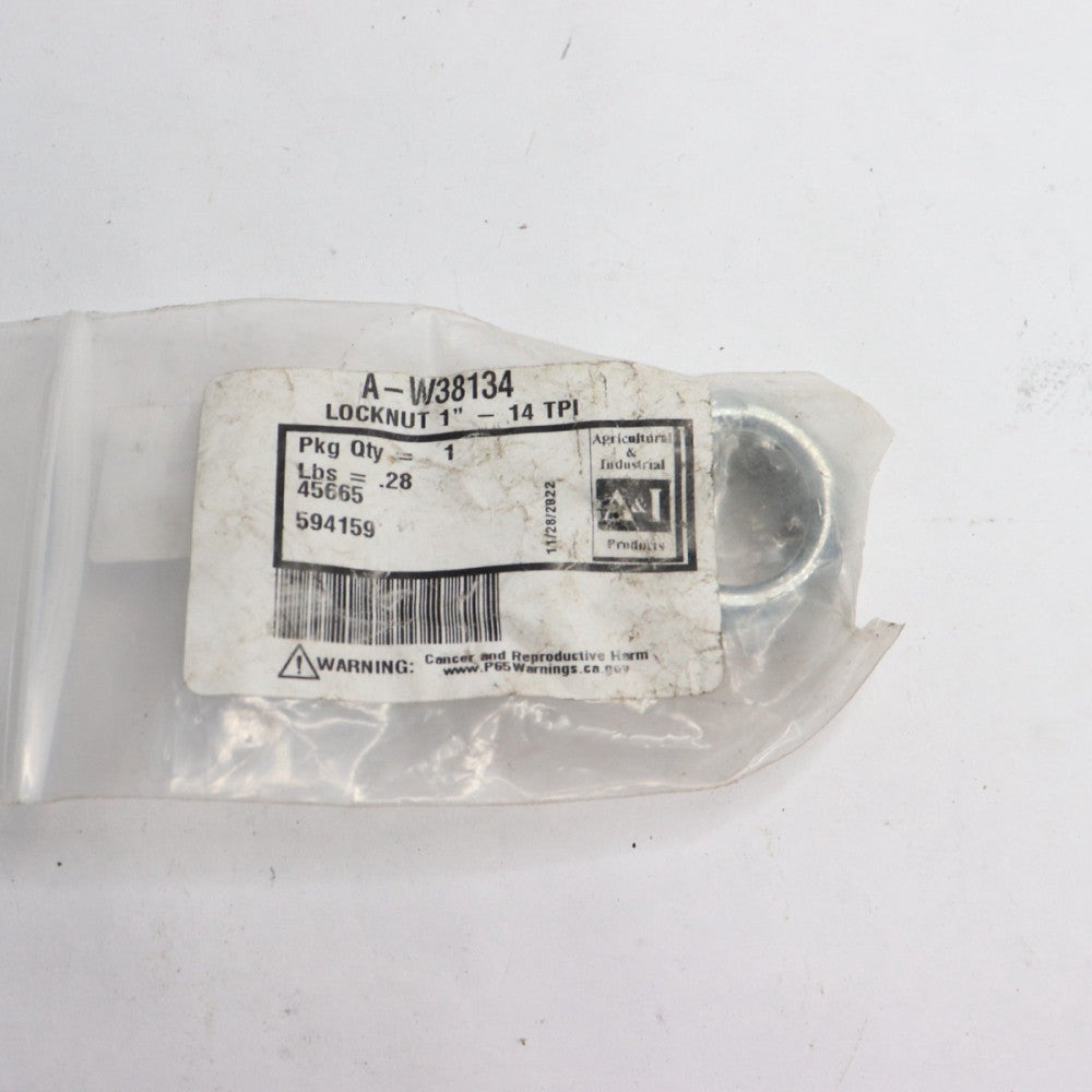 Blade Bolt Locknut 115839 W38134