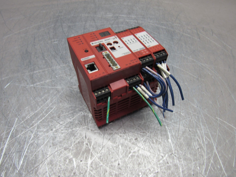 ALLEN BRADLEY SMARTGUARD-600 1752-L24BBBE SER-A FRN-1.01 SAFETY CONTROLLER XLNT