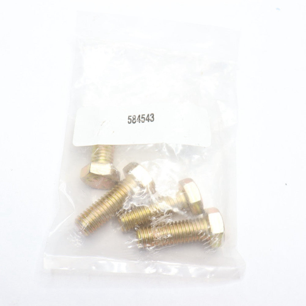 (4-Pk) Hex Bolts Zinc 1/2" x 1-3/4" 584543
