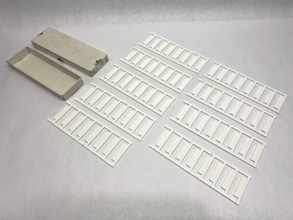 Allen Bradley 1492-MS5X12 Snap In Markers 5mm x 12mm Ser. A PACKAGE OF 9