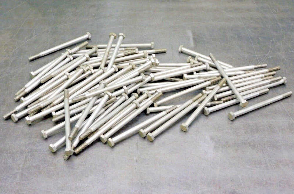 Stainless Steel SS 5/16-18x5" SAE Hex Head Cap Screw Bolt Fastener Lot of (80)