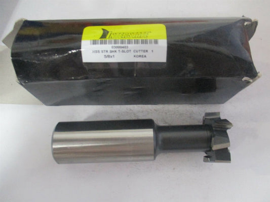 (C1615040) 1-1/4" x 31/64" x 1" x 2-15/16" OAL High Speed Steel T-Slot Cutter 
