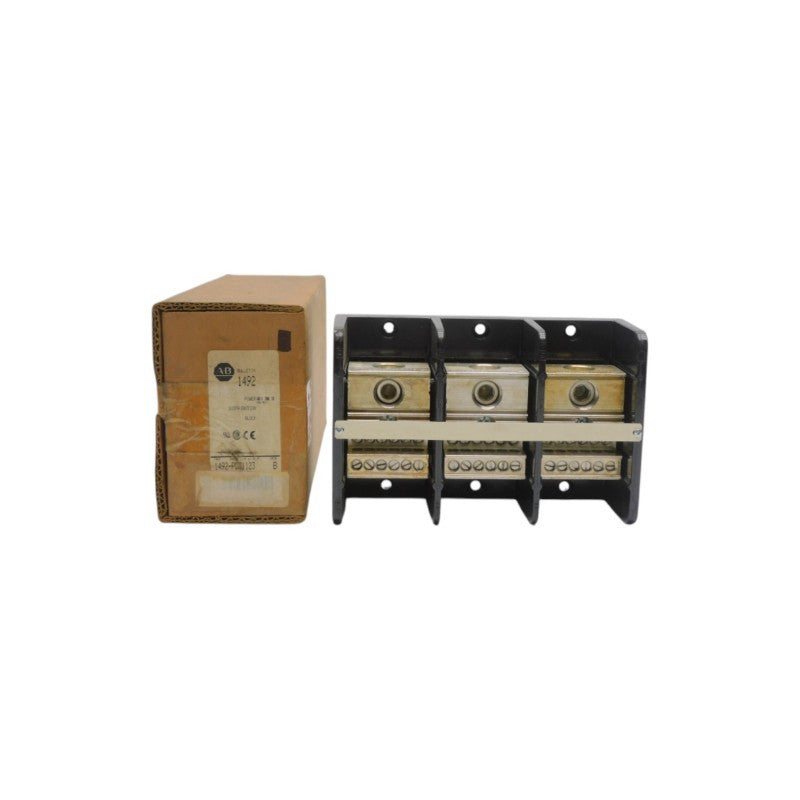 ALLEN BRADLEY 1492-PD31123 SER. B 600V 380A (BR/WH) NSMP