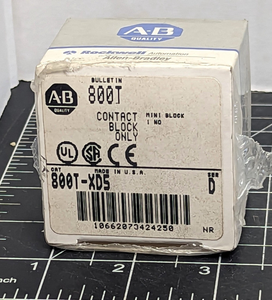 800T-XD5 Series D Contact Block NEW [OF22]