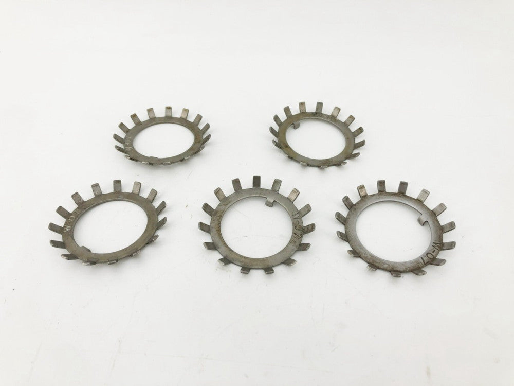 Lot of 5 New Whittet-Higgins W-07 Retainer Lock Washers