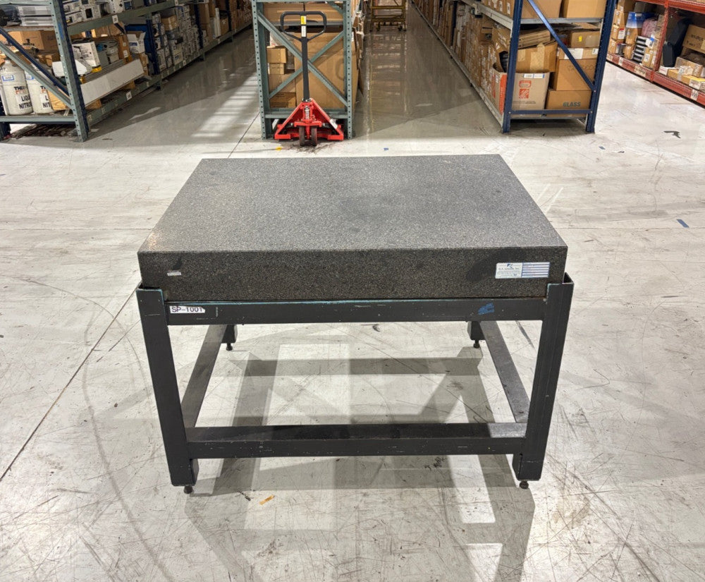 Continental Granite Corp 36x48x6-0 Inspection Table, Grade B, .0008, Class 1