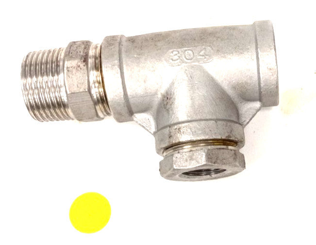 304 STAINLESS STEEL PIPE FITTING BNPT   1 -1/2 "