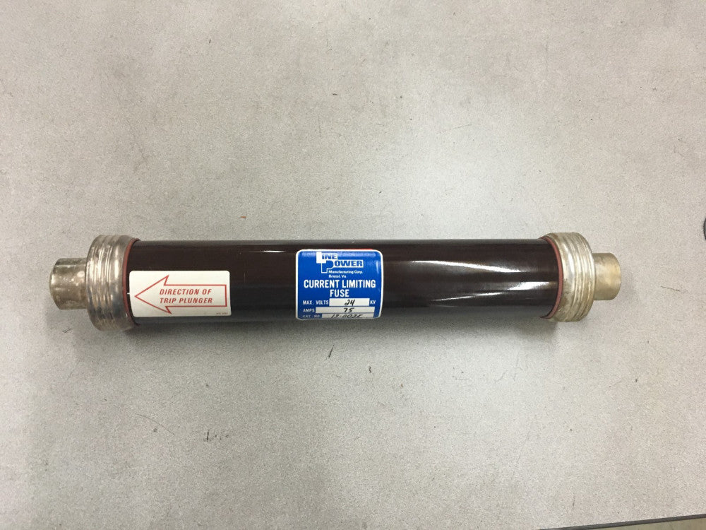 NEW NO BOX LINE POWER 75AMP CURRENT LIMITING FUSE 13-0028
