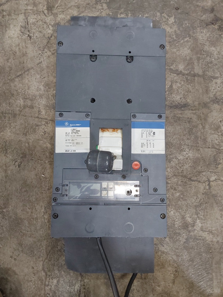 GENERAL ELECTRIC SKHB36BD0800 SPECTRA CIRCUIT BREAKER 800A 600V 3 Pole 