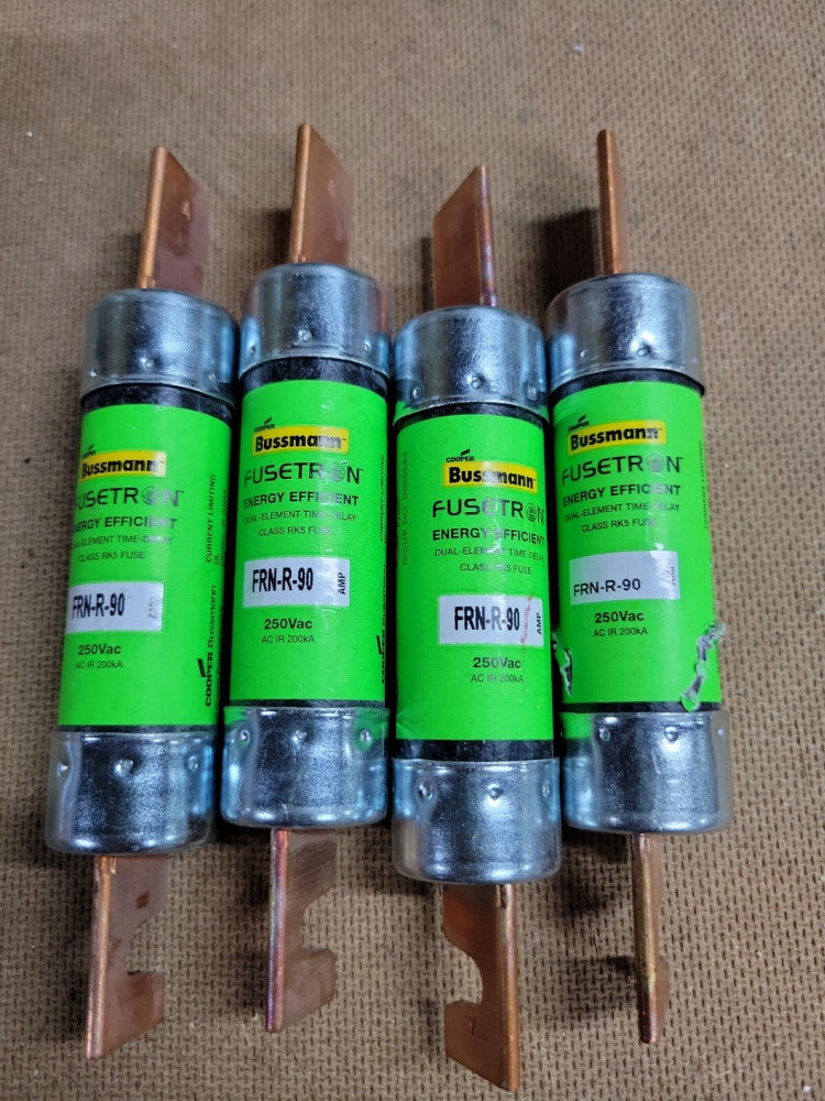 1 ONLY BUSSMAN FUSETRON FRNR90 FUSE 90 AMP 250V FRN-R-90 ** NEW NO BOX **