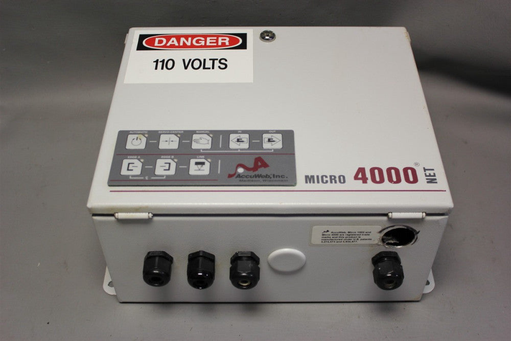 ACCUWEB MICRO 4000 NET WEB GUIDE CONTROLLER CTL 4140-01