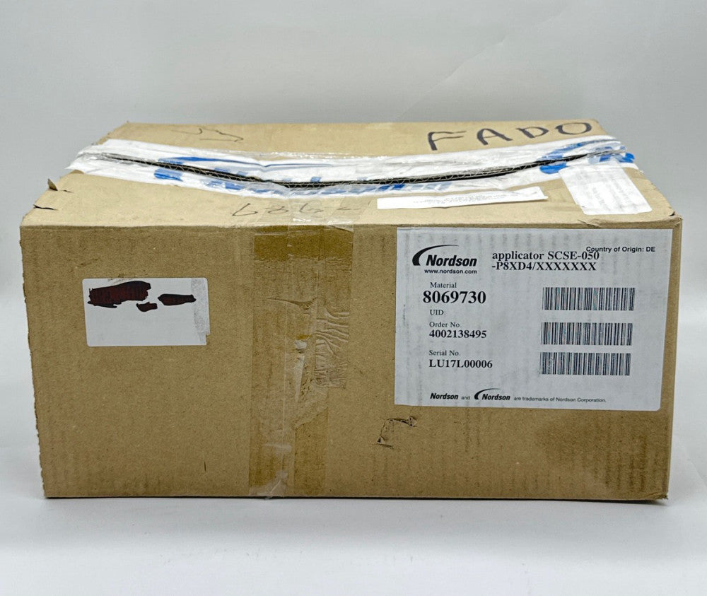 Nordson 8069730 Hot Melt Speed-Coat® Applicator SCSE-050-P8XD4 