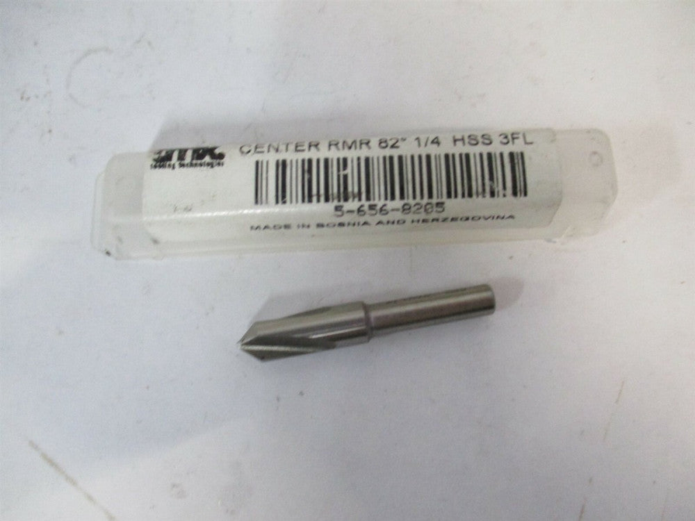 TMX (5-656-8205) 1/4" x 3/16" x 3/4" x 1-1/2" OAL HSS 3-Flute Center Countersink