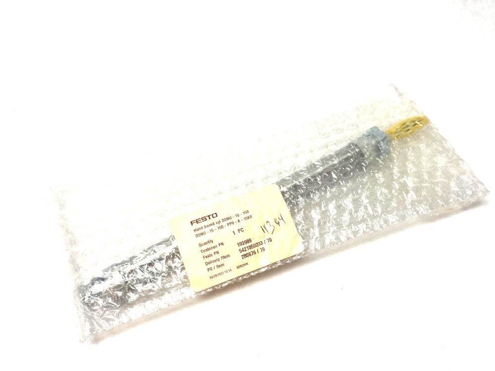Festo DSNU-16-150-PPV-A-15K8 Round-Body ISO Cylinder 150mm Stroke 193989