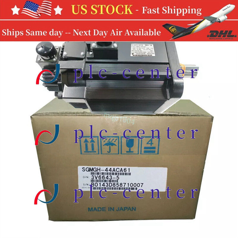 New In Box free Shipping YASKAWA SGMGH-44ACA61 AC SERVO MOTOR SGMGH44ACA61 