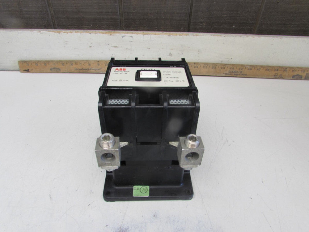 ABB EH210P,600V, 300A,2POLE PRECIPITATOR CONTACTOR,NICE TAKEOUT! MAKE OFFER!