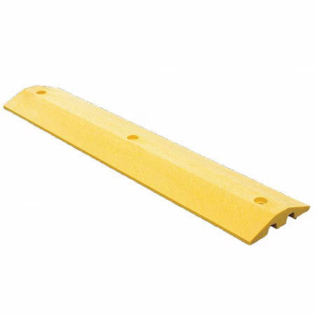 PLASTICS R UNIQUE 21048SBY-SPIKES Speed Bump, Plastic, 2 in Height, 48 in Length