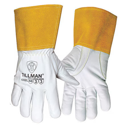 Tillman 1332S 1332 Gloves, Straight Cuff, Straight Thumb, Premium Goatskin, S,