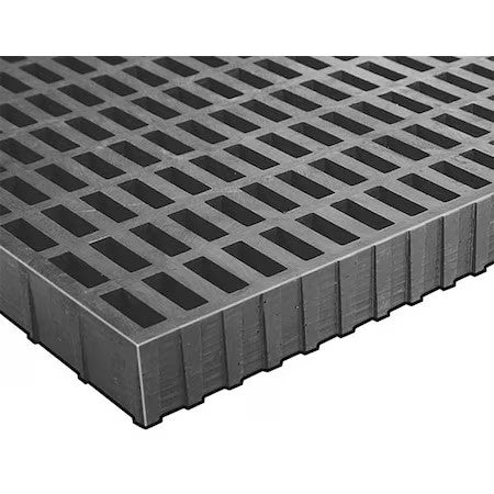 Fibergrate 264986 Fiberglass Frp Grating,8 Ft,Gray