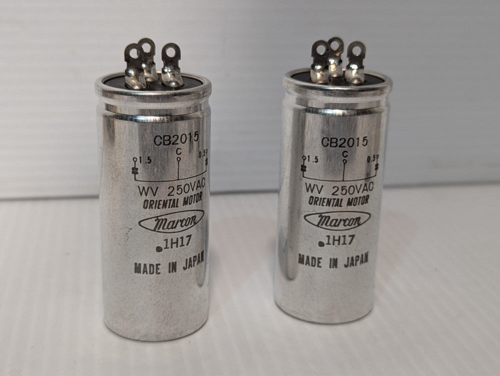 Marcon Oriental Motor CB2015 Capacitor WV 250 Vac 1H17+Returns